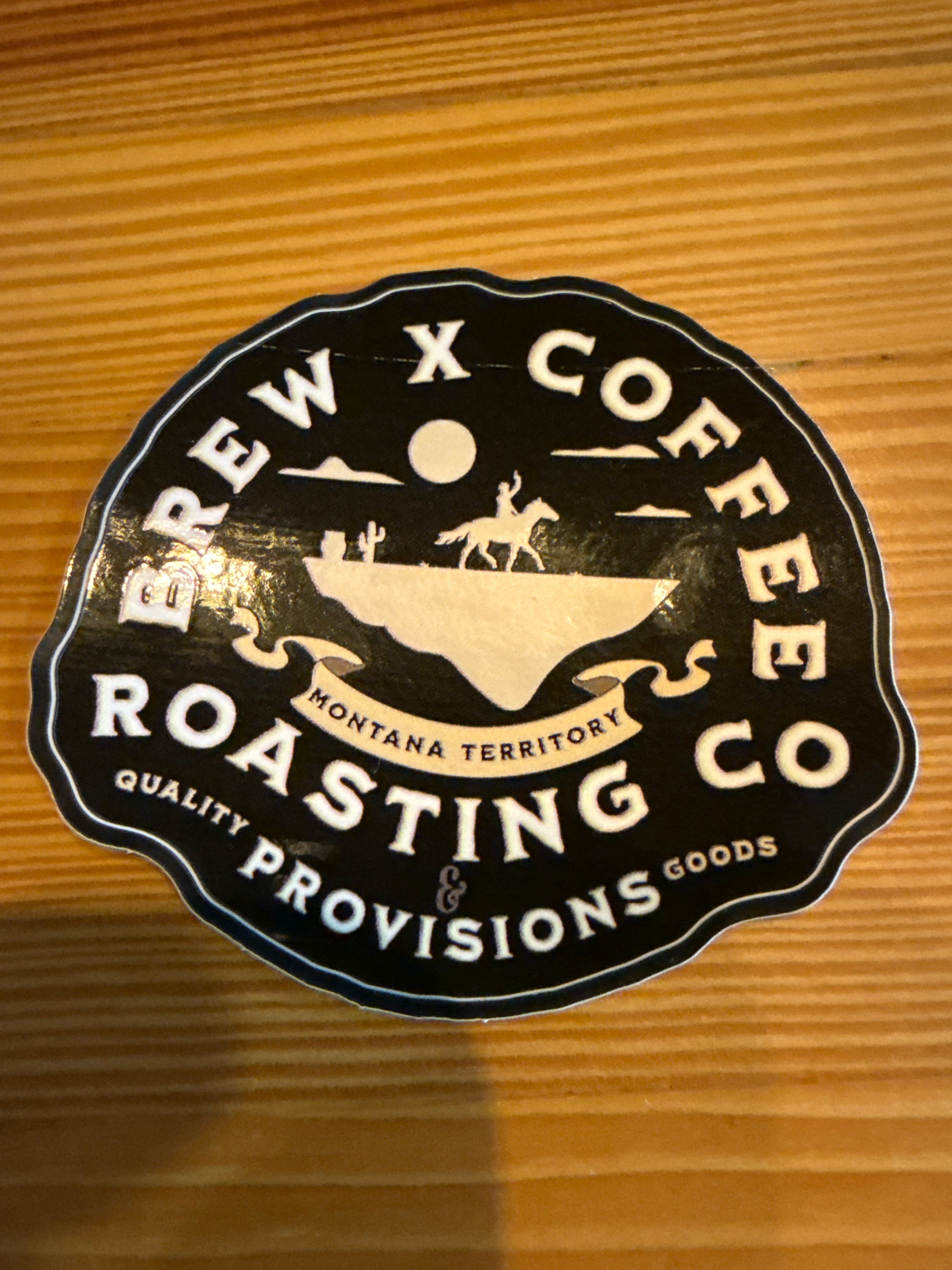 Brew X Logo Sticker