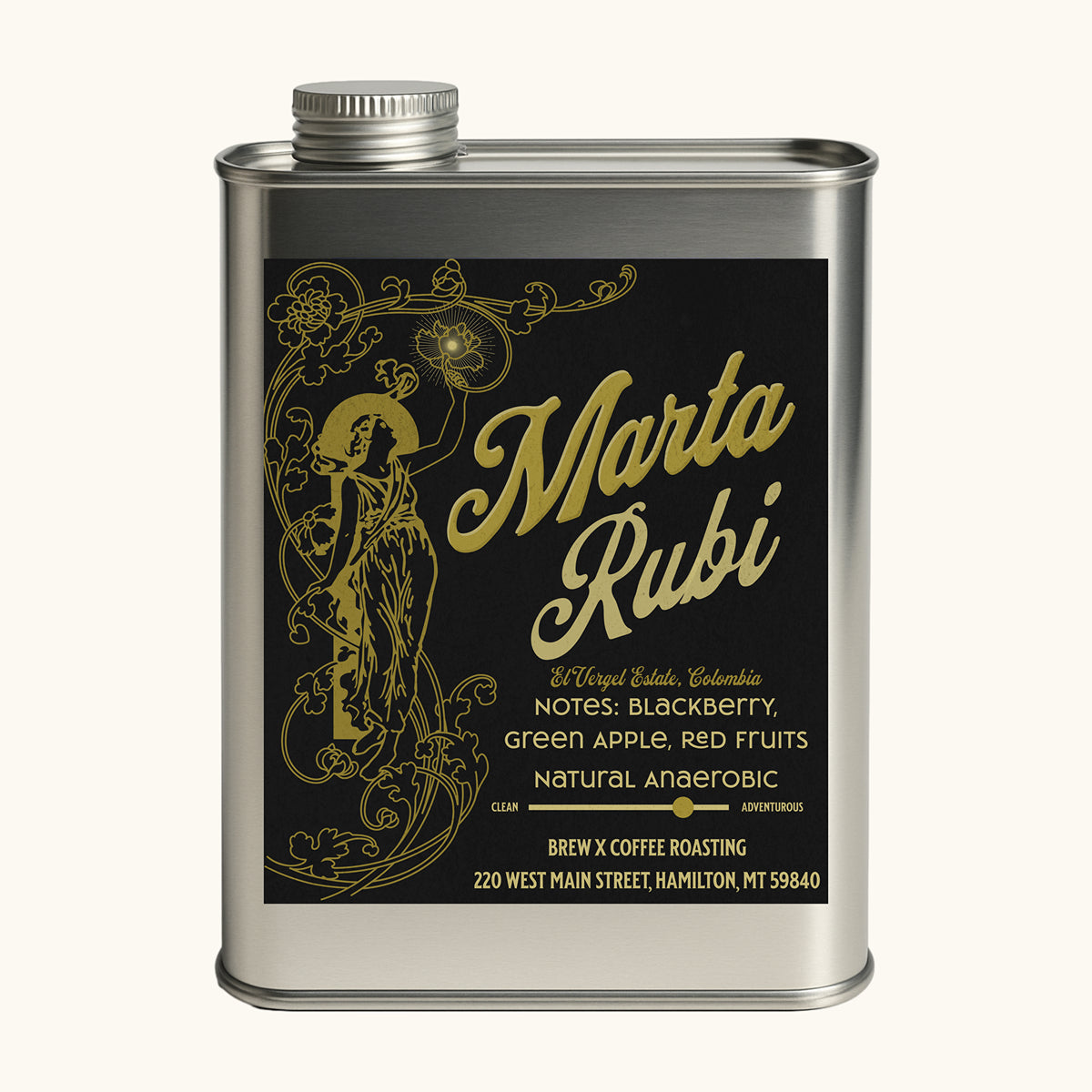 Marta Rubi, Natural Anaerobic - Light Roast
