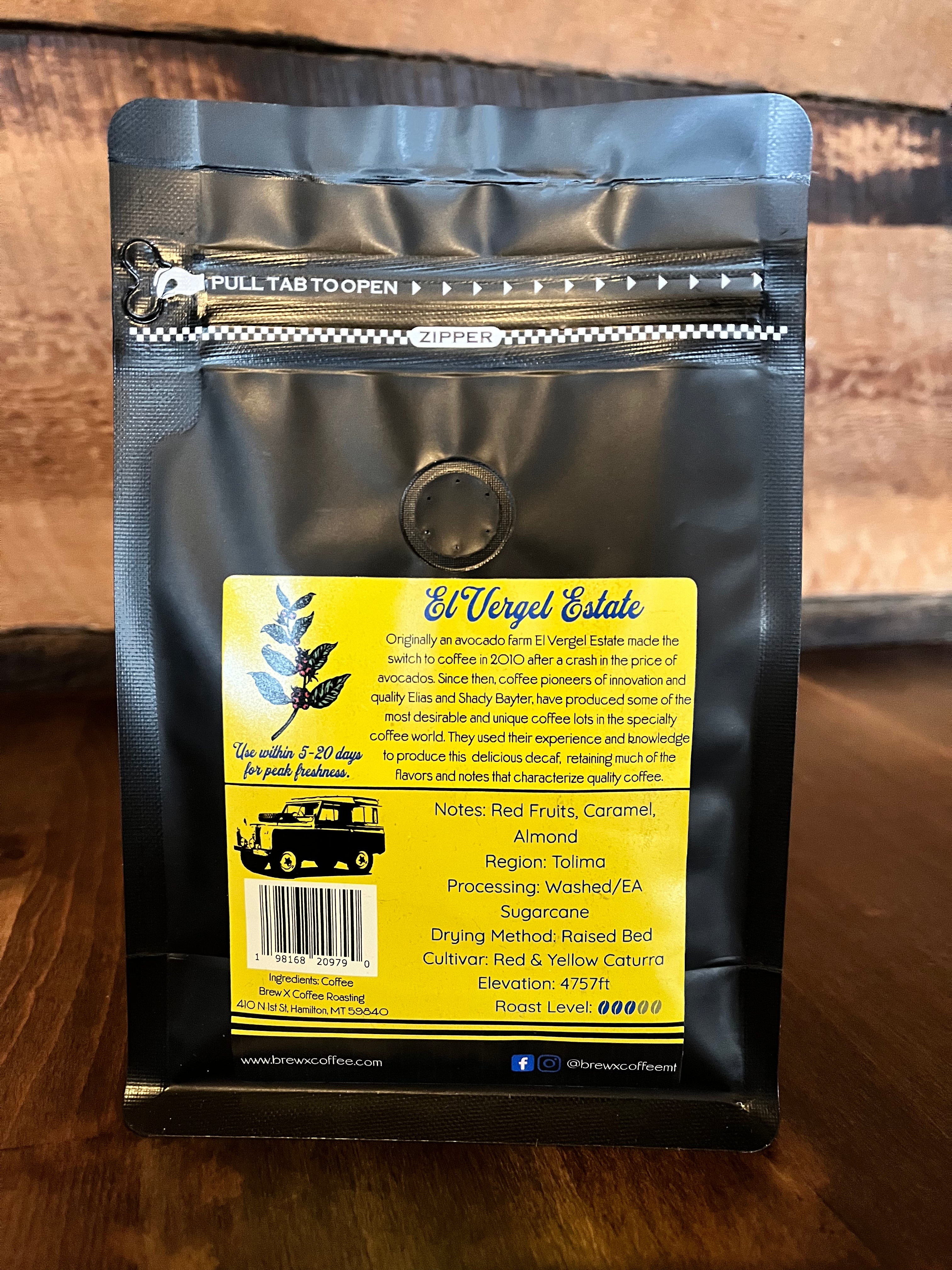 Condor Decaf Coffee from El Vergel Estate – Premium Quality