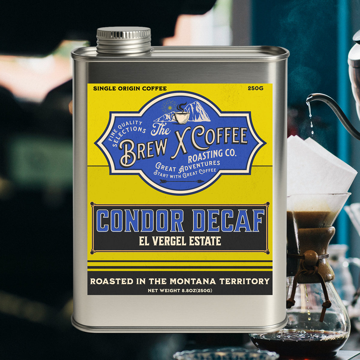 Condor Decaf El Vergel Estate, EA Sugarcane - Medium Roast