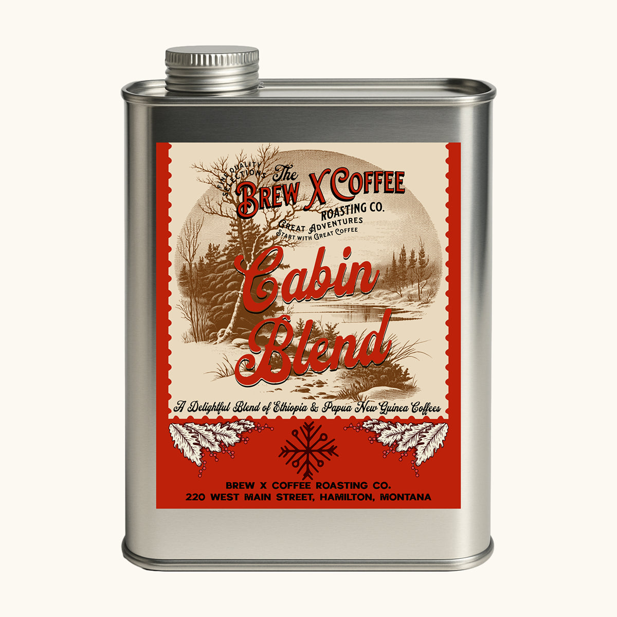 Cabin Blend, Natural & Washed Blend - Medium Roast