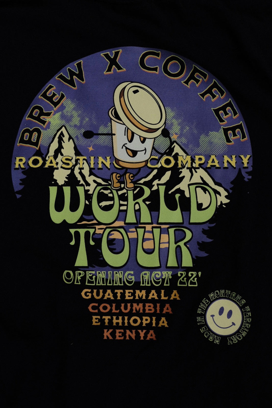 Brew X 22’ World Tour T-Shirt